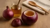 Miodowy syrop cebulowy